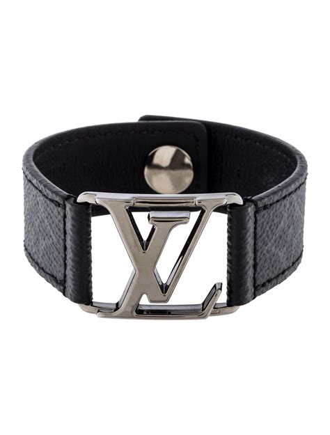 lv braclet mens|louis vuitton leather bracelet men's.